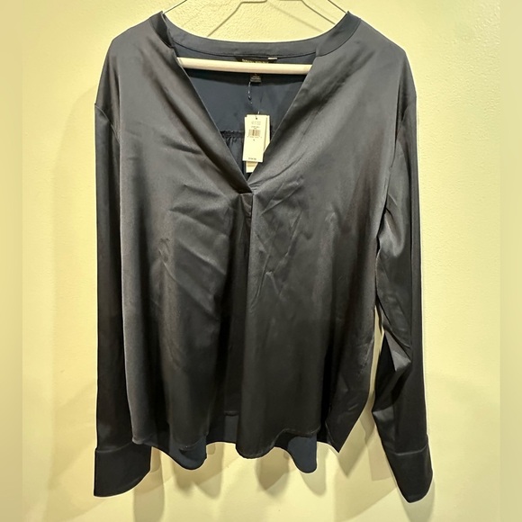 Banana Republic Tops - Banana Republic Midnight Blue Blouse
